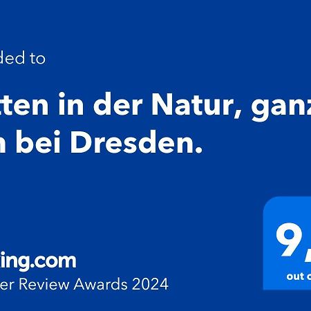 Mitten In Der Natur, Ganz Nah Bei Dresden. Bannewitz Eksteriør billede